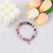 Load image into Gallery viewer, Heart Footprint Charm Bracelet