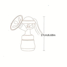 Load image into Gallery viewer, Manual Silicone Breast Pump