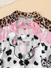 Load image into Gallery viewer, 3 Piece Silk Pajama Set