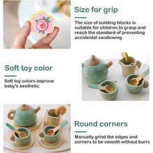 Load image into Gallery viewer, Wooden Tea Set