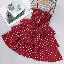 Load image into Gallery viewer, Polka Dot Suspender Dress