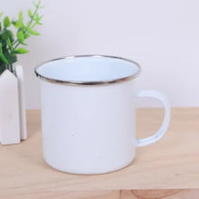 Load image into Gallery viewer, Floral Enamel Coffee Mug