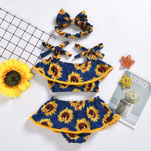 Load image into Gallery viewer, Sunflower Halter Set