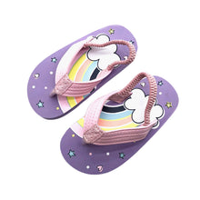 Load image into Gallery viewer, Unicorn Flip Flops