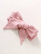 Load image into Gallery viewer, Pink Ribbed Bodysuit Set