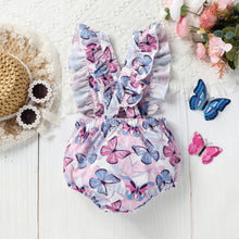 Load image into Gallery viewer, Butterfly Print Romper