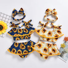 Load image into Gallery viewer, Sunflower Halter Set