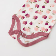 Load image into Gallery viewer, Apple Print Romper Set