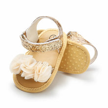Load image into Gallery viewer, Floral Lace Sandals