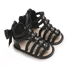 Load image into Gallery viewer, Crown Bow Sandals