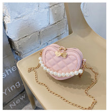 Load image into Gallery viewer, Heart Mini Crossbody Purse
