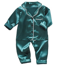 Load image into Gallery viewer, Silk Cartoon Pajamas Set