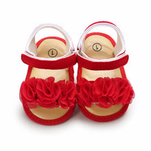 Load image into Gallery viewer, Floral Lace Sandals