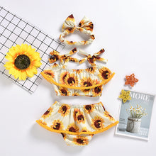 Load image into Gallery viewer, Sunflower Halter Set