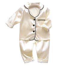 Load image into Gallery viewer, Silk Cartoon Pajamas Set
