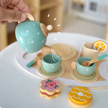 Load image into Gallery viewer, Wooden Tea Set