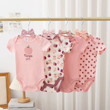 Load image into Gallery viewer, Apple Print Romper Set