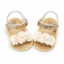 Load image into Gallery viewer, Floral Lace Sandals