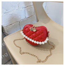 Load image into Gallery viewer, Heart Mini Crossbody Purse