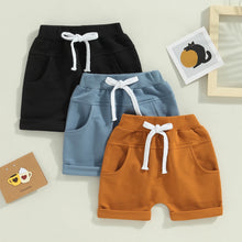 Load image into Gallery viewer, Three Pack Drawstring Shorts Set