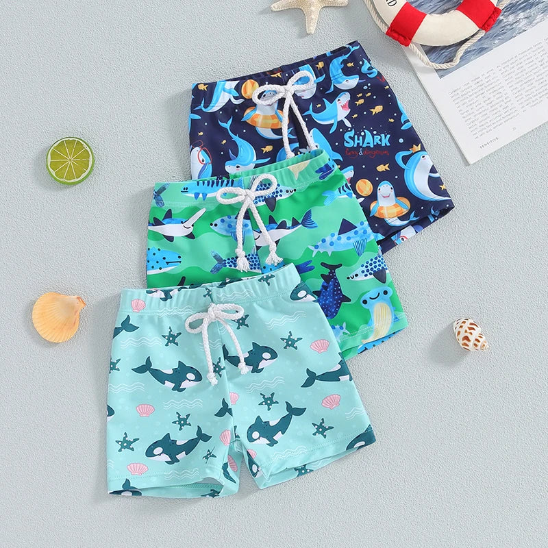 Cartoon Swim Trunks