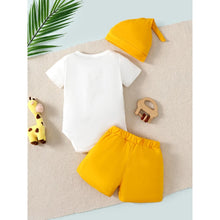 Load image into Gallery viewer, Yellow Short Pants Set