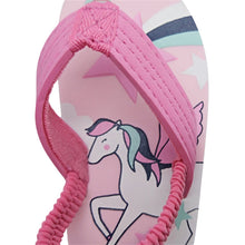 Load image into Gallery viewer, Unicorn Flip Flops