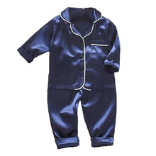 Load image into Gallery viewer, Silk Cartoon Pajamas Set