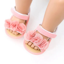 Load image into Gallery viewer, Floral Lace Sandals
