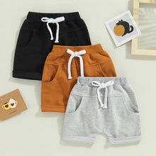 Load image into Gallery viewer, Three Pack Drawstring Shorts Set