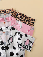 Load image into Gallery viewer, 3 Piece Silk Pajama Set