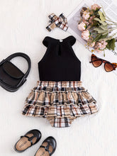 Load image into Gallery viewer, Plaid Skirt Set