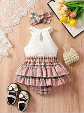 Load image into Gallery viewer, Plaid Skirt Set