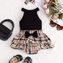 Load image into Gallery viewer, Plaid Skirt Set