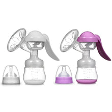 Load image into Gallery viewer, Manual Silicone Breast Pump