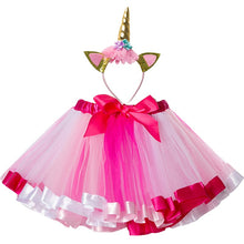 Load image into Gallery viewer, Unicorn Headband Tutu Set