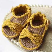 Load image into Gallery viewer, Handmade Princess Bow Sandals