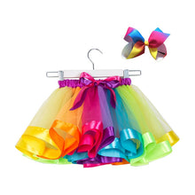 Load image into Gallery viewer, Rainbow Tulle Skirt