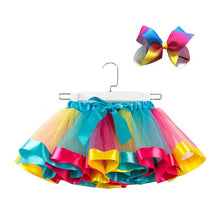 Load image into Gallery viewer, Rainbow Tulle Skirt
