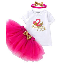 Load image into Gallery viewer, 2nd Birthday Tutu Set