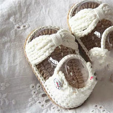 Load image into Gallery viewer, Handmade Princess Bow Sandals