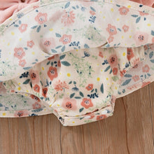 Load image into Gallery viewer, Floral Romper Dress Set