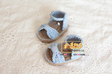 Load image into Gallery viewer, Handmade Princess Bow Sandals
