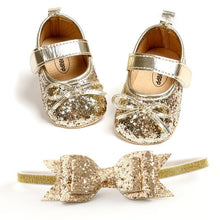 Load image into Gallery viewer, Sequined Shoe Set