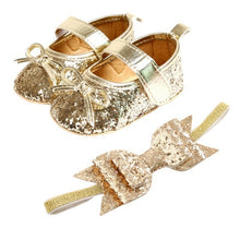 Load image into Gallery viewer, Sequined Shoe Set