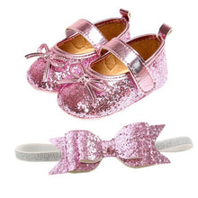 Load image into Gallery viewer, Sequined Shoe Set