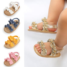 Load image into Gallery viewer, Floral Lace Sandals