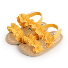 Load image into Gallery viewer, Floral Lace Sandals