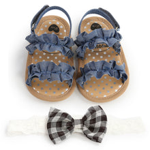 Load image into Gallery viewer, Floral Lace Sandals