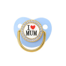 Load image into Gallery viewer, I Love Mum & Dad Pacifiers